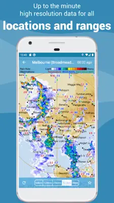 Rain Radar Australia - BOM Rad android App screenshot 7